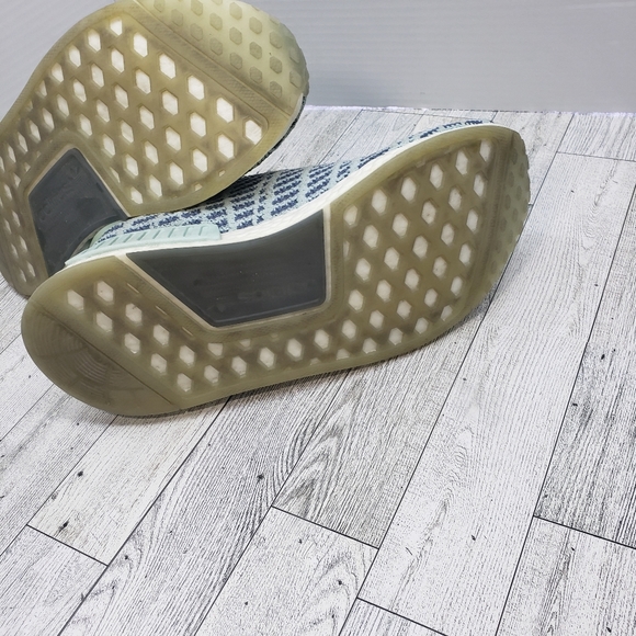 ADIDAS Boost Seafoam Green Slip On Active Shoes Womens Size 9 - Picture 6 of 8